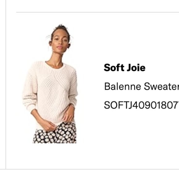 Soft Joie Knit Crew Sweater - Picture 1 of 3